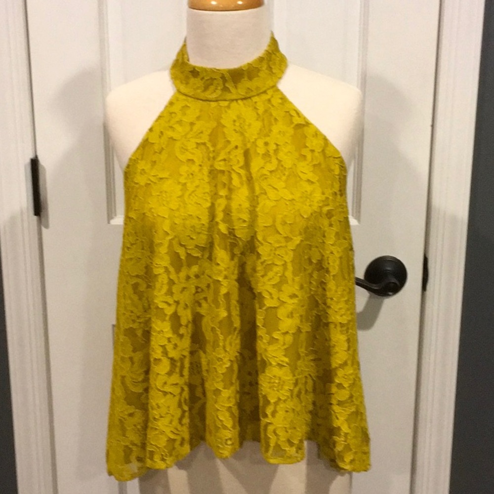 Beautiful Lace Halter Top